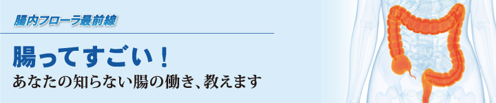 腸内フローラ最前線　腸ってすごい！　あなたの知らない腸の働き、教えます